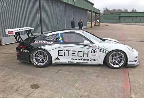 Stölden av Porsche CUP bilen i Falun våren 2018, uppdaterad info i mars månad 2019